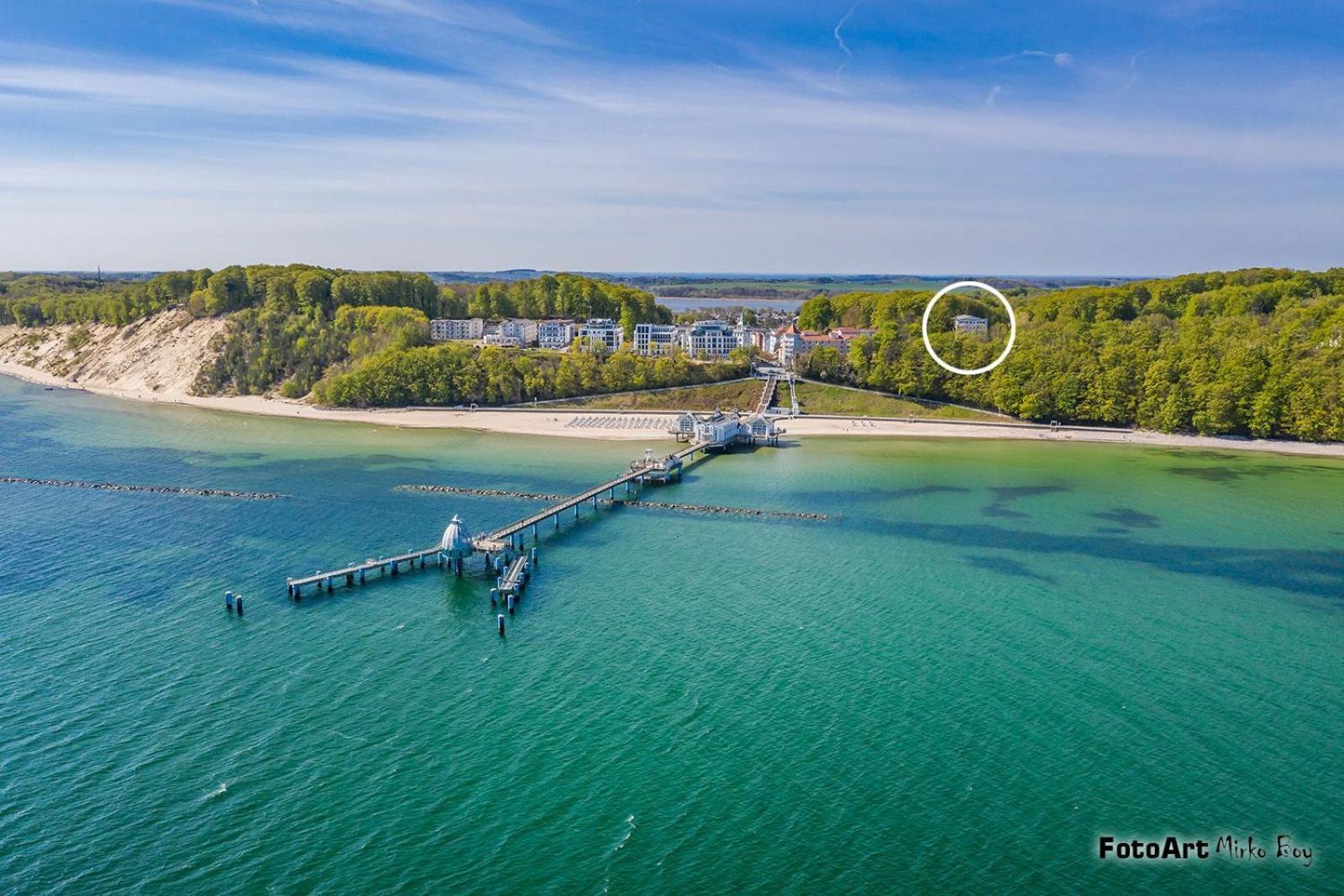 Studio 28, Residenz Seeblick Mit Seitlichen Ostseeblick Sellin  Buitenkant foto
